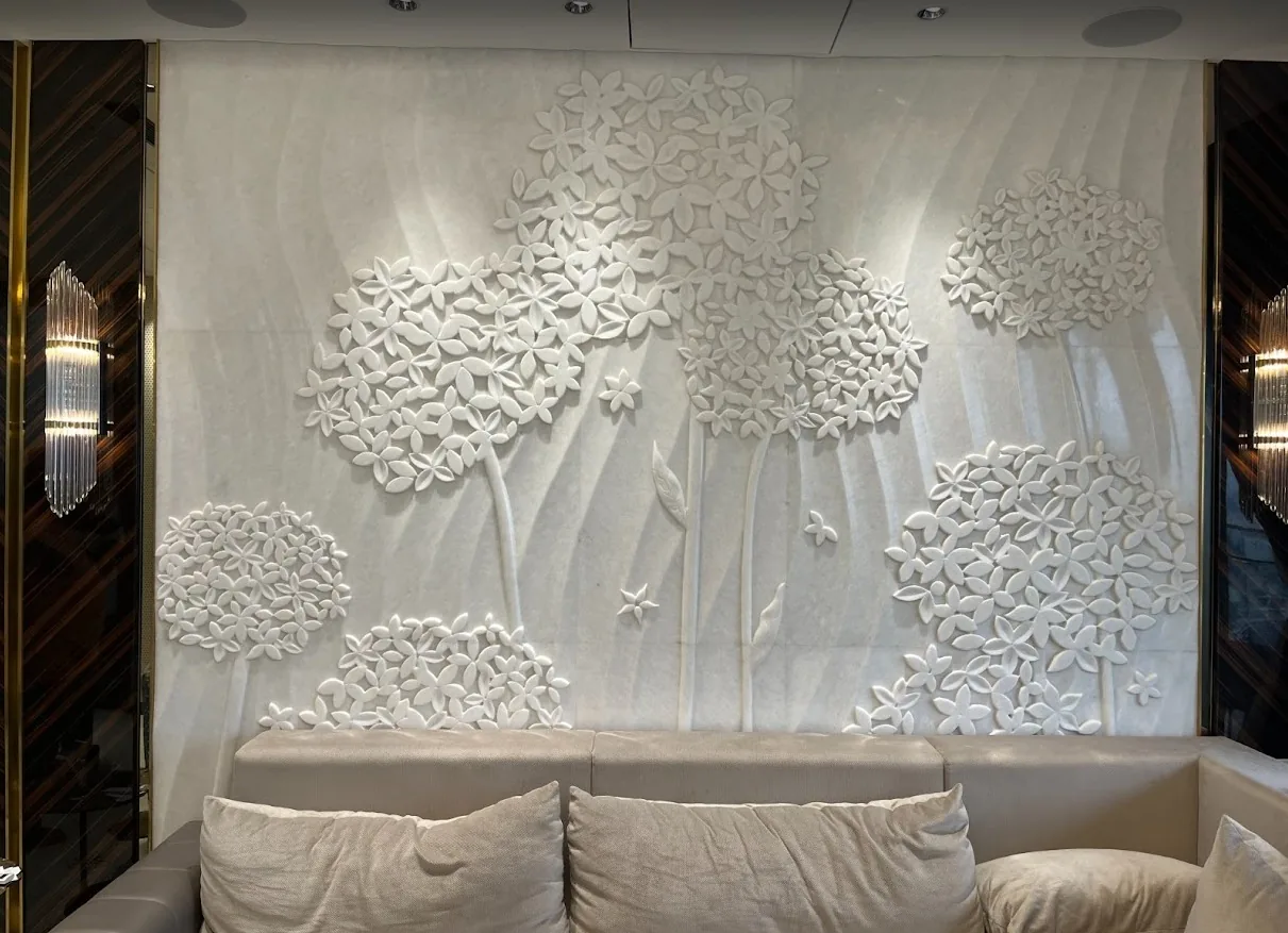 Natural stone feature wall design ideas